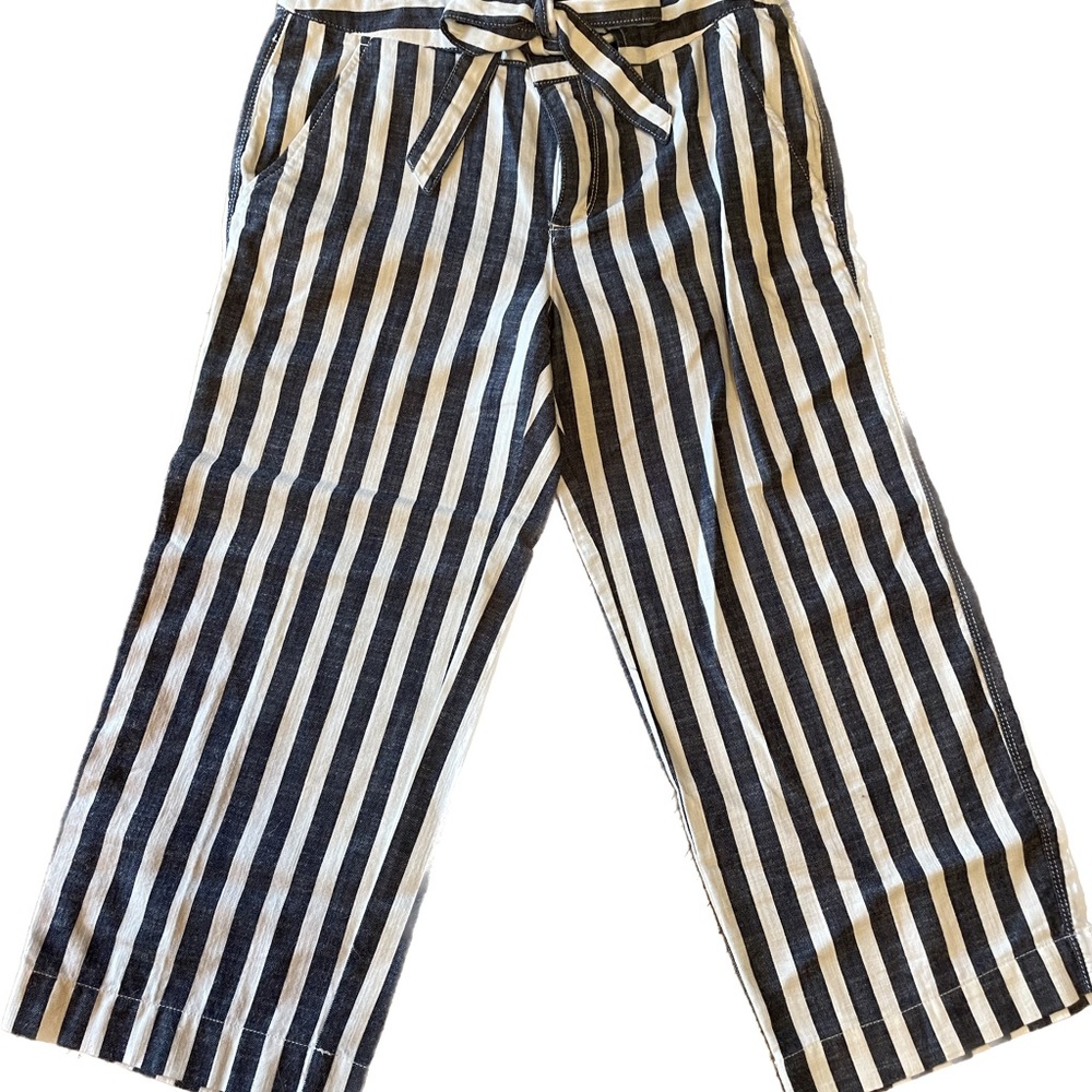Sanctuary Striped crop pants